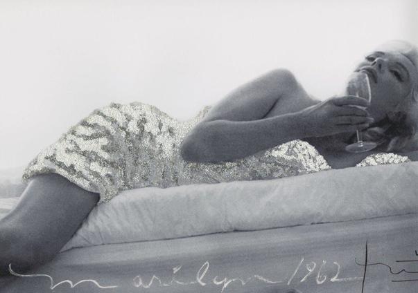 Bert Stern, ‘Marilyn Monroe 1962. New baby in silver’, 2012, Kunzt Gallery