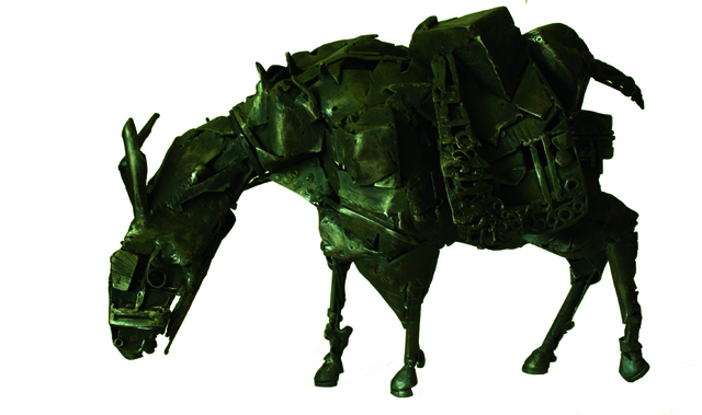 Alaa Abou SHAHEEN, ‘The Looter’, 2015, Sculpture, Iron, al markhiya gallery