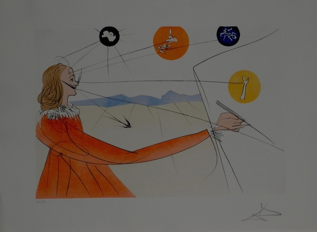 Salvador Dalí, ‘Dalinean Prophecy’, 1975, Print, Etching, Fine Art Acquisitions Dali