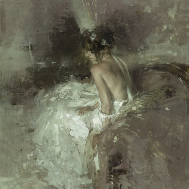 Jeremy Mann, ‘The Hollowed Heart’, 2019, Painting, Oil on Panel, Maxwell Alexander Gallery