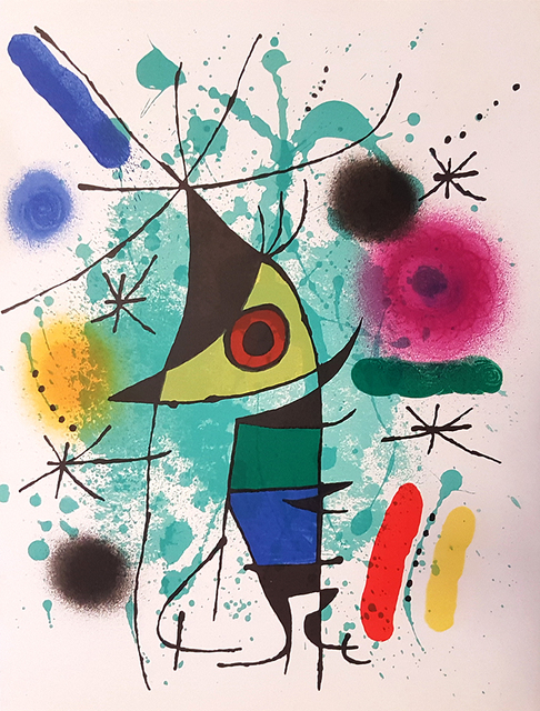 Joan Miró, ‘Mirò Lithographe I - Plate XI’, 1972, Wallector