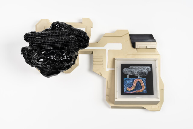 comPoSiTe CoRe #3, [Hermaphrodite Nemadote / Asteroid Mining Settlements] — Emre Hüner (2025)