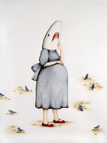 Casey Riordan Millard, ‘Shark Girl with Child’, ca. 2014, Marta Hewett Gallery