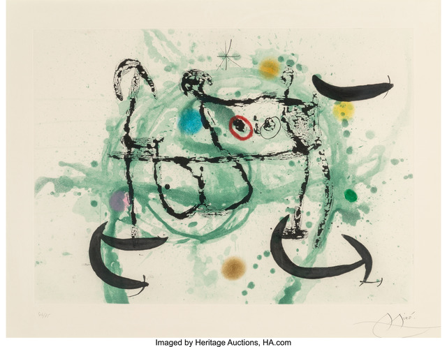 Joan Miró, ‘L'ecartelee’, 1970, Heritage Auctions