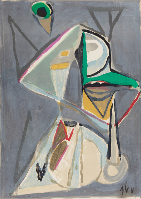 Bram van Velde, ‘ Composition Grise’, 1975, Le Coin des Arts