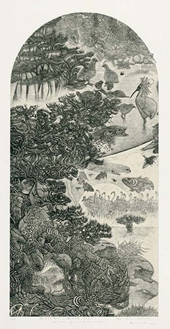 Kobayashi Keisei, ‘Sunrises Again-Roots 2015B’, 2015, Asia Art Center