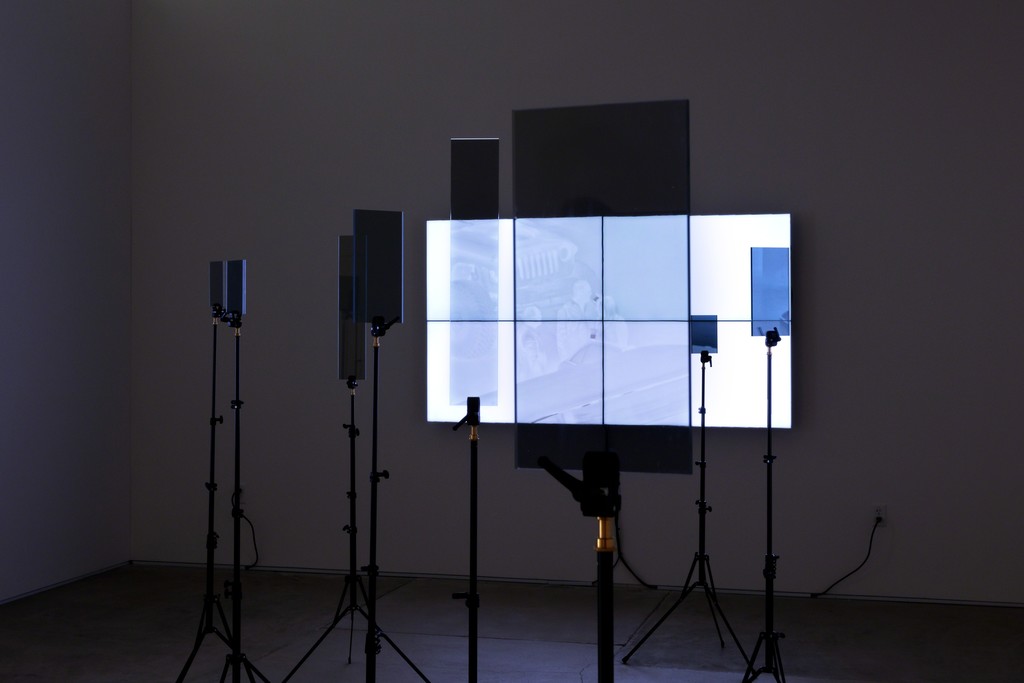Emmanuel Van der Auwera, VideoSculpture XX (World's 6th Sense), installation view, 2019 Emmanuel Van der Auwera, VideoSculpture XX (World's 6th Sense), installation view, 2019