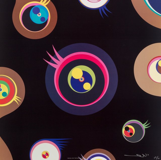 Takashi Murakami, ‘Jellyfish Eyes 1, 2, 3, and 5 (four works)’, 2004, Heritage Auctions