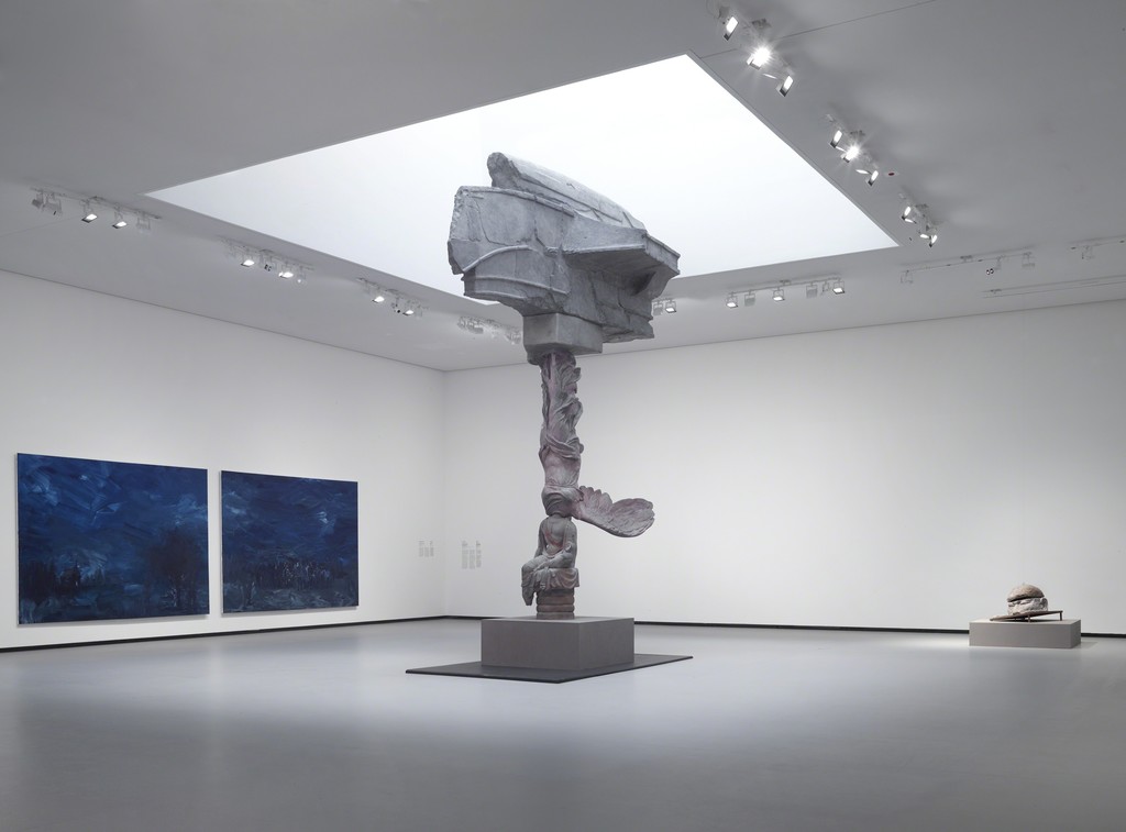 Installation view of "Installment 4: Chinese Artists at the Fondation Louis Vuitton" at Fondation Louis Vuitton, Paris (2016) Installation view of "Installment 4: Chinese Artists at the Fondation Louis Vuitton" at Fondation Louis Vuitton, Paris (2016)