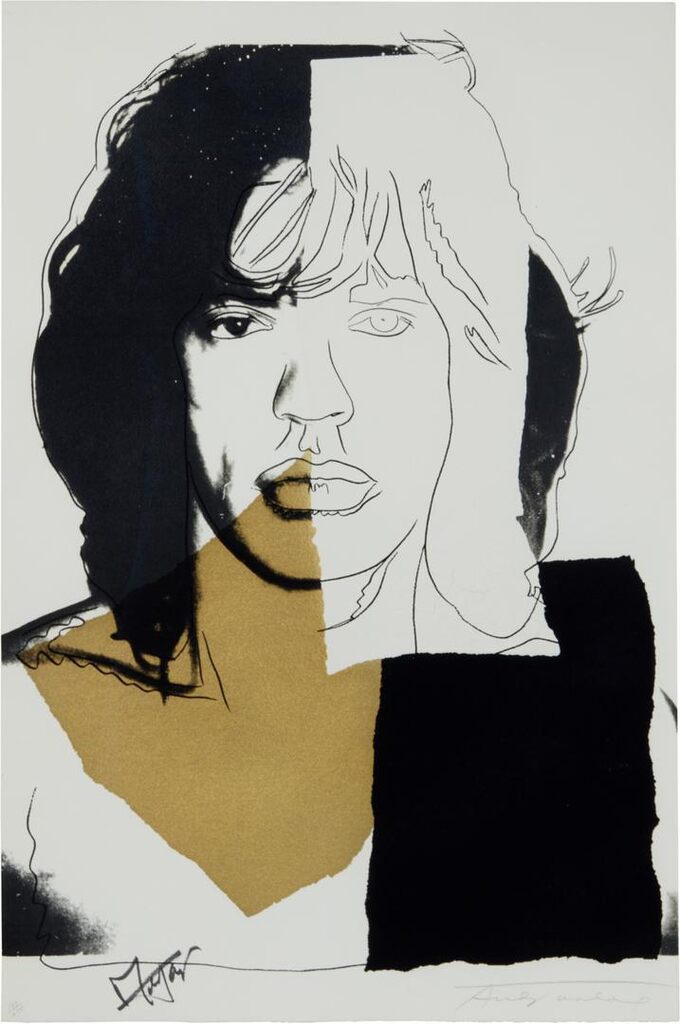 Andy Warhol - Mick Jagger (Feldman & Schellmann II.146)