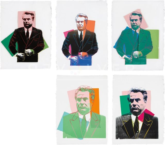 Andy Warhol, ‘John Gotti Complete Portfolio by Andy Warhol ’, 1986, Revolver Gallery