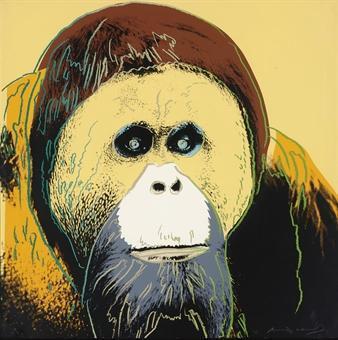 Andy Warhol - Orangutan, from Endangered Species (F. & S. 299)