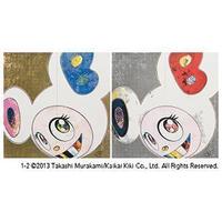 Takashi Murakami - 1. DOB in Pure White Robe (Pink & Blue) ／2. DOB in Pure White Robe (Navy & Vermilion)