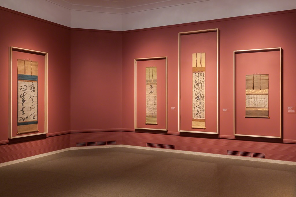 Installation view of Calligraphic Abstraction, 2015. Courtesy Seattle Art Museum. Installation view of Calligraphic Abstraction, 2015. Courtesy Seattle Art Museum.