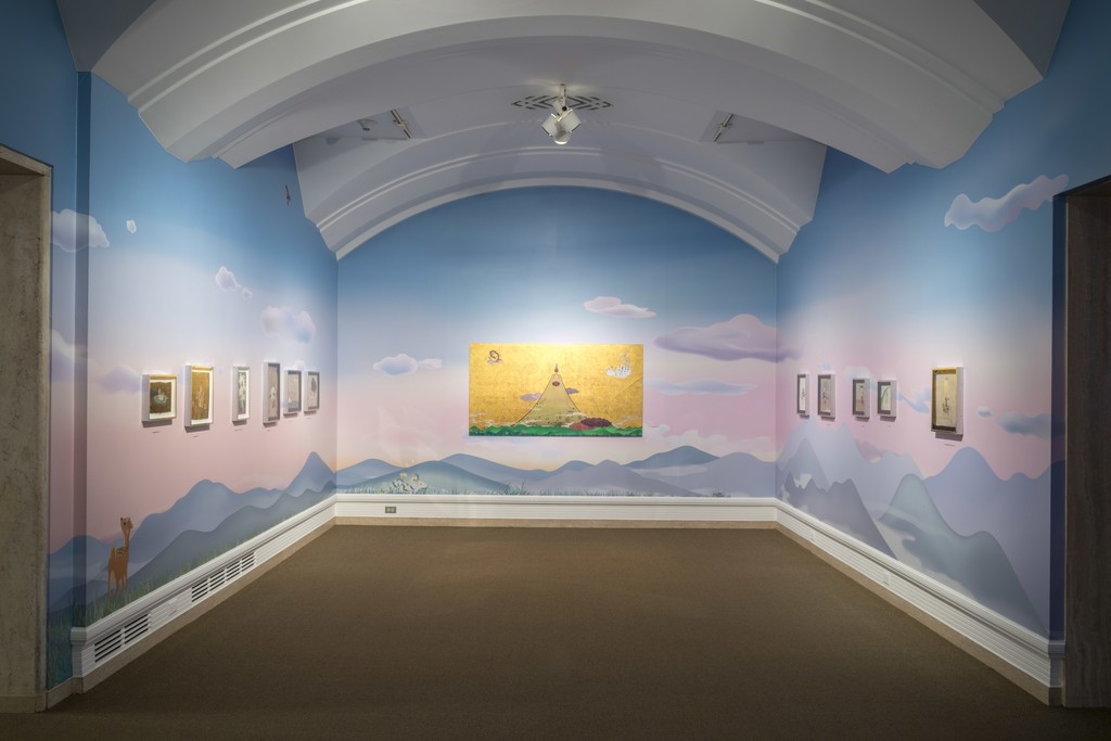 Installation view of Chiho Aoshima: Rebirth of the World, 2015. Photo Joshua White, courtesy of Seattle Art Museum. Installation view of Chiho Aoshima: Rebirth of the World, 2015. Photo Joshua White, courtesy of Seattle Art Museum.