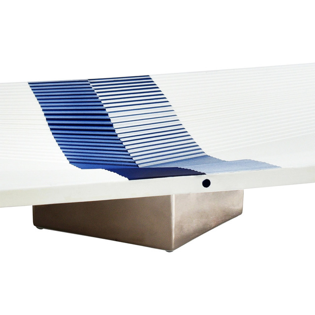 Julio Le Parc, ‘Déplacement Sur Plateau Bleu’, 2019, Bernardaud