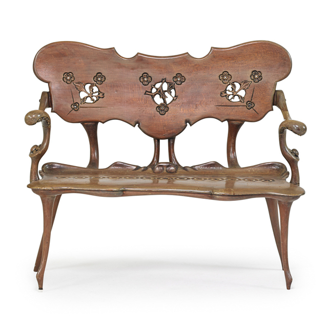 Style Of Antoni Gaudi, ‘Bench’, Rago/Wright