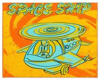 Andy Warhol - Space Ship (Toy Painting)