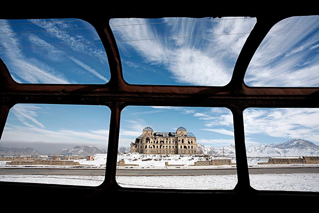 Ruben Terlou
Afghanistan
The Royal Palace, Kabul, Afghanistan, 2008, 90 x 135 cm, Inkjet Print mounted to dibond and framed, edition
of 9 + 1AP (in total, regardless of the size), other sizes: 40 x 60 cm, 60 x 90 cm Ruben Terlou
Afghanistan
The Royal Palace, Kabul, Afghanistan, 2008, 90 x 135 cm, Inkjet Print mounted to dibond and framed, edition
of 9 + 1AP (in total, regardless of the size), other sizes: 40 x 60 cm, 60 x 90 cm