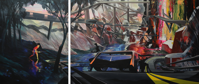 Will Barras, ‘Thermoplastic Vista’, 2016, Painting, Acrylic on canvas, Fousion Gallery