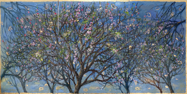 , 'Almond Trees, Twilight in Mallorca,' 2017, Galerie d'Orsay
