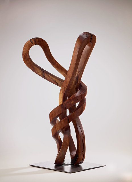 Sam Perry, ‘Navel Gazing’, 2019, Sculpture, Wood, steel, Rena Bransten Gallery