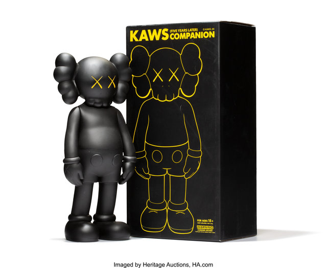 KAWS, ‘5 Years Later Companion (Black)’, 2004, Heritage Auctions