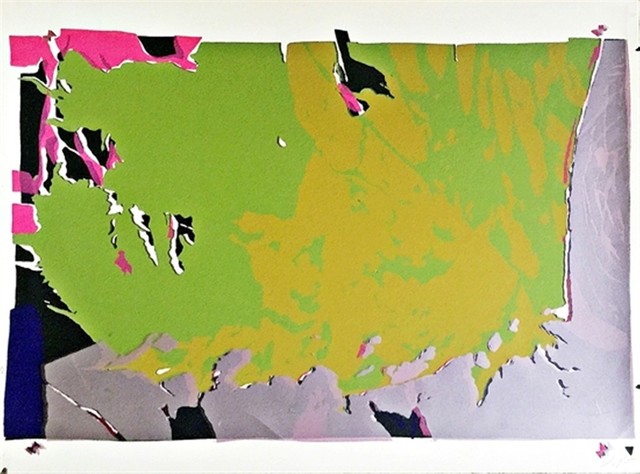Larry Poons, ‘Untitled from Conspiracy: The Artist as Witness (for the Chicago 7)’, 1971, Alpha 137 Gallery