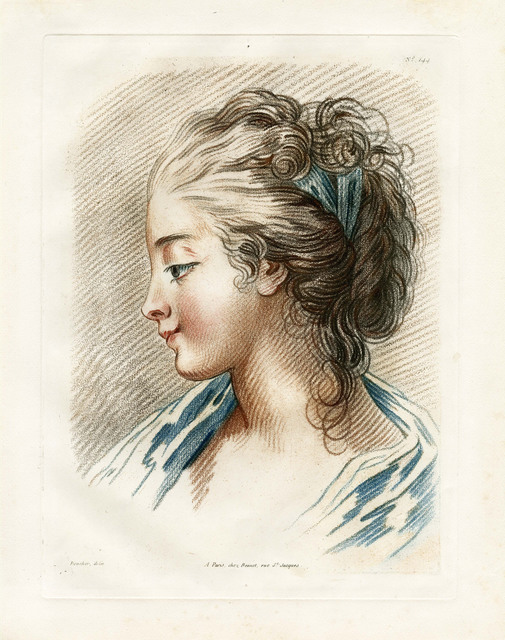 Bonnet Louis-Marin | Tête de femme, after Boucher ...