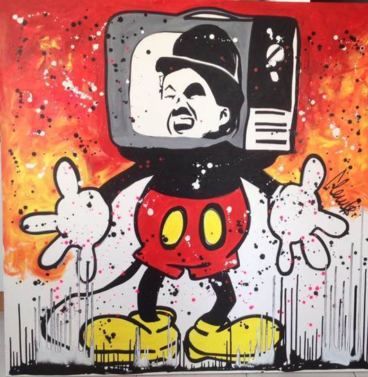 Clem$, ‘Charlie Retro’, 2017, Eden Fine Art