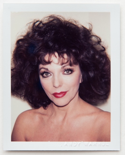 Andy Warhol, ‘Andy Warhol, Polaroid Portrait of Joan Collins’, 1985, Hedges Projects