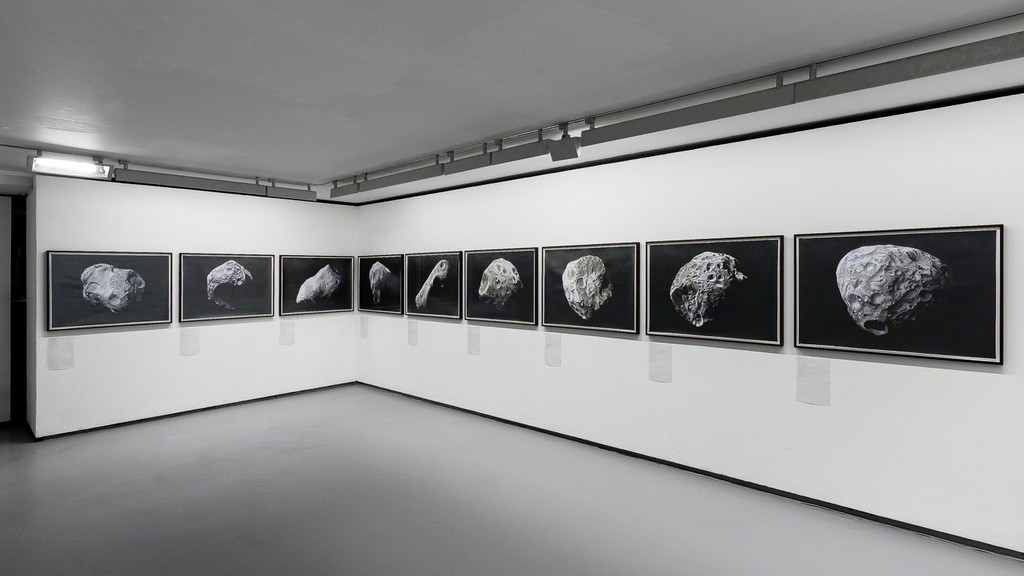 Exhibition view, "Albedo" a special project by Nicolas Moulin. © Photo: Grégory Copitet - Courtesy of the artist and Valentin, Paris. Exhibition view, "Albedo" a special project by Nicolas Moulin. © Photo: Grégory Copitet - Courtesy of the artist and Valentin, Paris.
