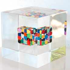 Susi Kramer, Cube in Cube-Würfel in Würfel (W201205) (2020)