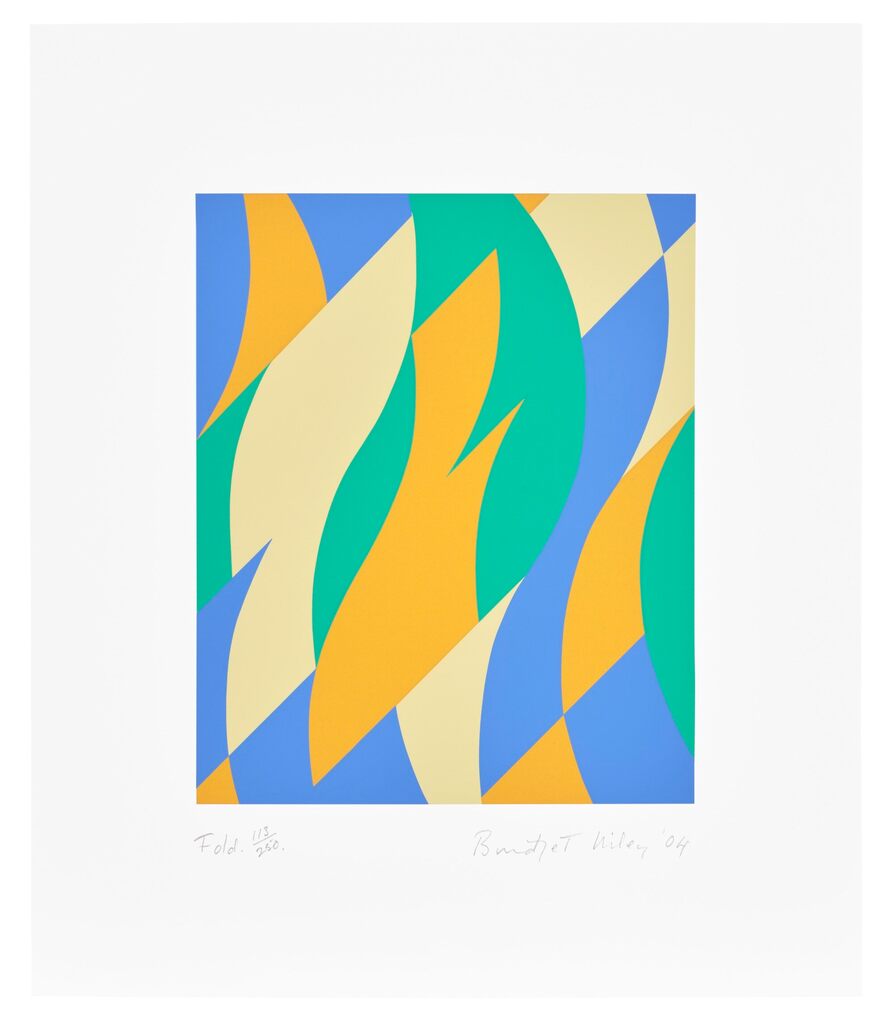 Bridget Riley - Fold (S. 57, T. & G. 57)