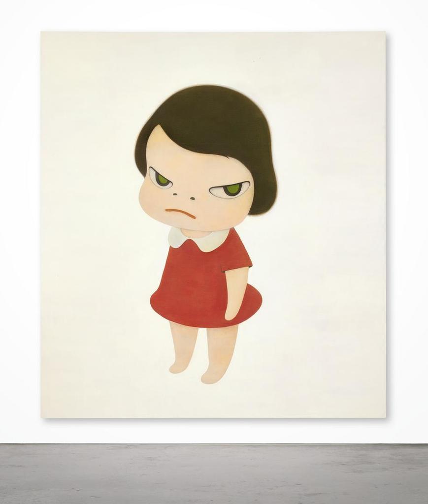 Yoshitomo Nara - KNIFE BEHIND BACK