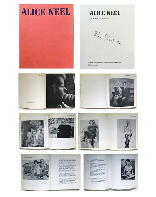 Alice Neel, ‘"ALICE NEEL", 1975/1982, Signed/Dated, Georgia Museum of Art Exhibition Catalogue’, 1975/1982, VINCE fine arts/ephemera