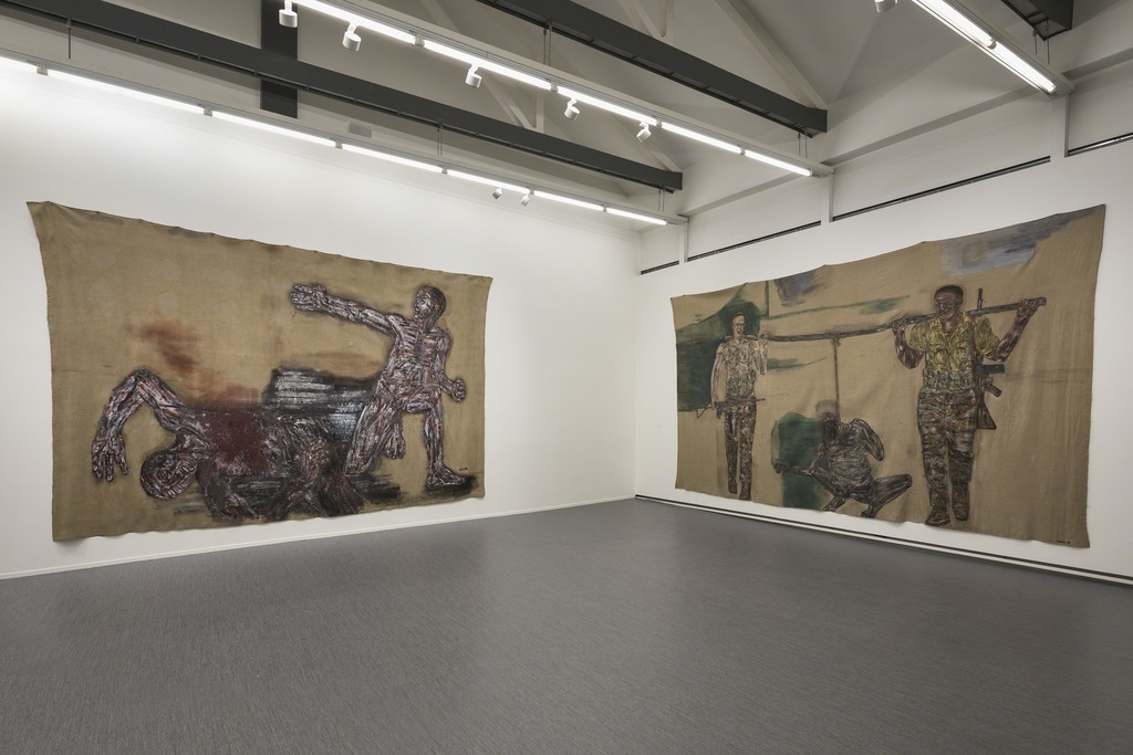 View of the exhibition “Leon Golub”
Fondazione Prada, Milan
20 October 2017 - 15 January 2018
Photo Roberto Marossi
Courtesy Fondazione Prada View of the exhibition “Leon Golub”
Fondazione Prada, Milan
20 October 2017 - 15 January 2018
Photo Roberto Marossi
Courtesy Fondazione Prada