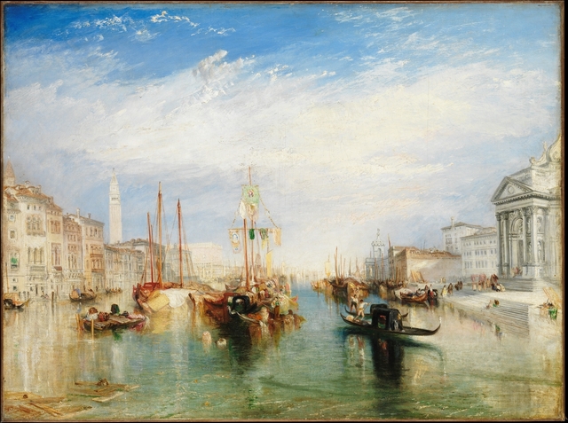 J. M. W. Turner, ‘Venice, from the Porch of Madonna della Salute’, ca. 1835, The Metropolitan Museum of Art