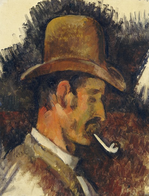 Paul Cézanne | Man with Pipe (1892/1896) | Artsy