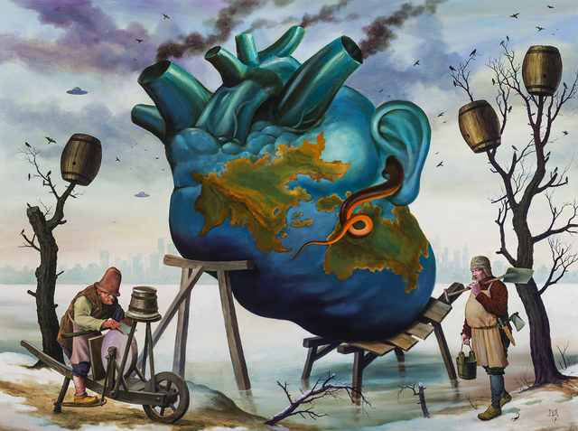 Mike Davis, ‘The Infernal Machine’, 2017, Hashimoto Contemporary