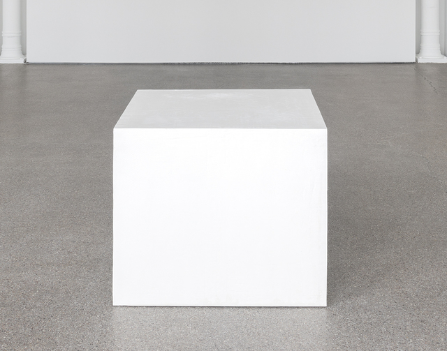 Didier Vermeiren, ‘socle du Musée Rodin, Meudon, supportant Apollon vainquer du serpent Python, plâtre, 1885’, 1985, Sculpture, Plaster, Galerie Greta Meert