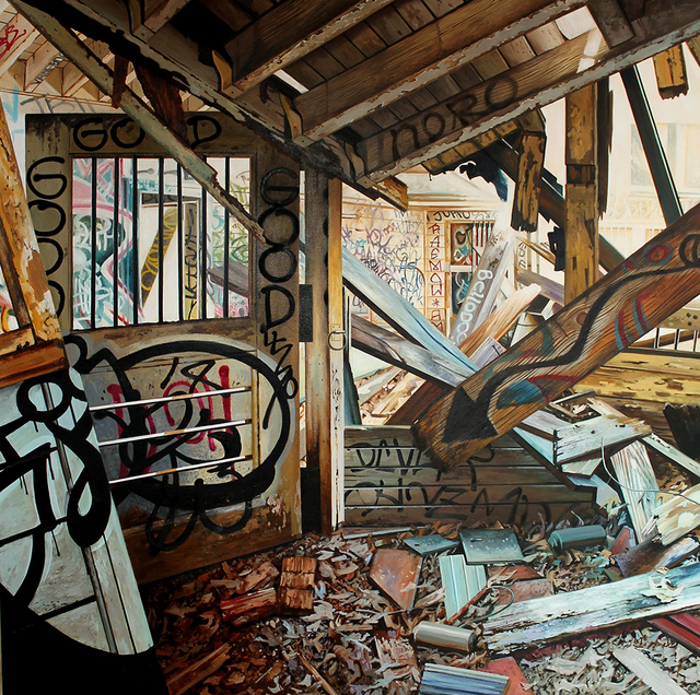 Jessica Hess, ‘Murphy Ranch III’, 2019, Painting, Oil and acrylic on canvas, Hashimoto Contemporary