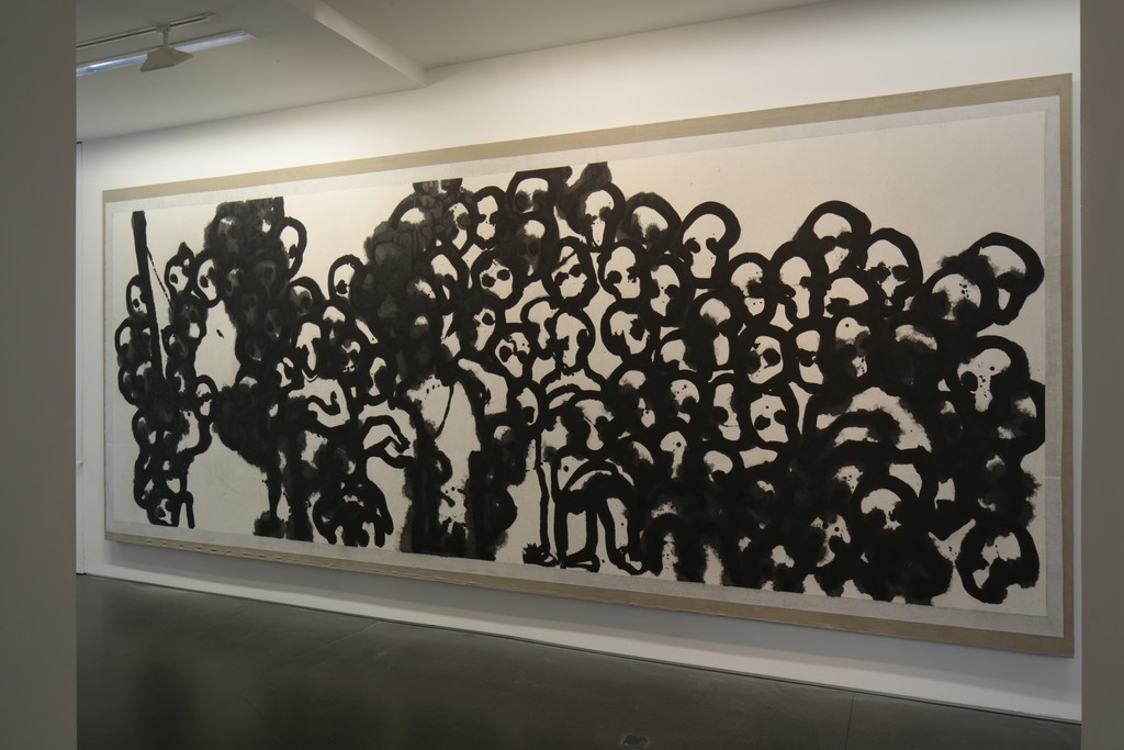 Installation view solo show Yang Jiechang. © Hervé Abbadie Installation view solo show Yang Jiechang. © Hervé Abbadie