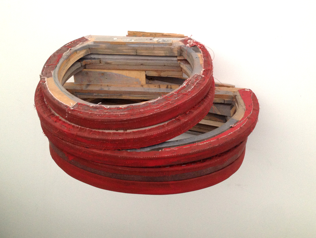 Simon Callery, ‘Cadmium Red Horizontal Pit Painting (5pieces)’, 2014, annex14