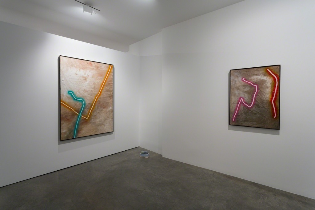 Theodore Boyer and Jake Ziemann, from the exhibition Set in Stone, 2016
Image courtesy of Shulamit Nazarian, Los Angeles
Theodore Boyer and Jake Ziemann, from the exhibition Set in Stone, 2016
Image courtesy of Shulamit Nazarian, Los Angeles