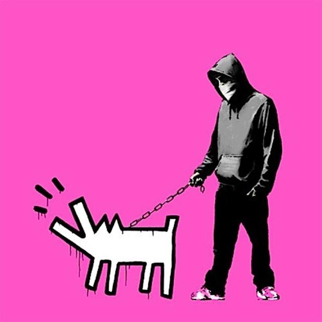 Banksy, ‘Choose Your Weapon-Pink’, 2010, Castle Gallery