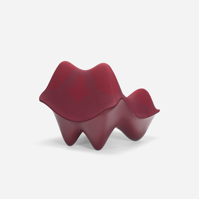 Greg Lynn, ‘Ravioli chair’, 2005, Design/Decorative Art, Fiberglass reinforced plastic, polyurethane foam, integrated cushioning and knitted fabric, Rago/Wright