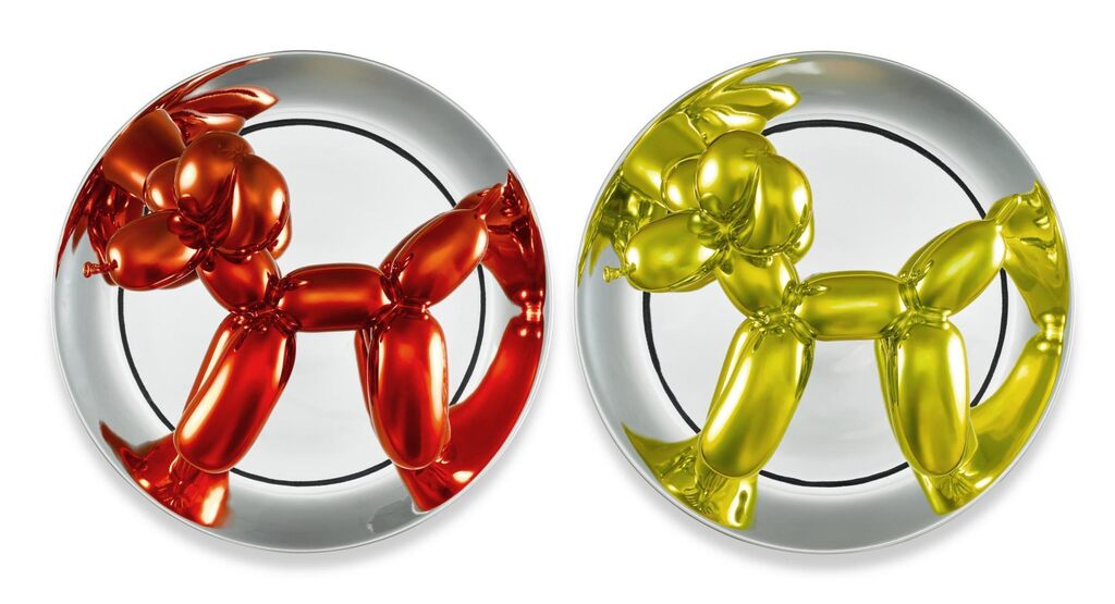 Jeff Koons - i. Balloon Dog (Orange); ii. Balloon Dog (Yellow)