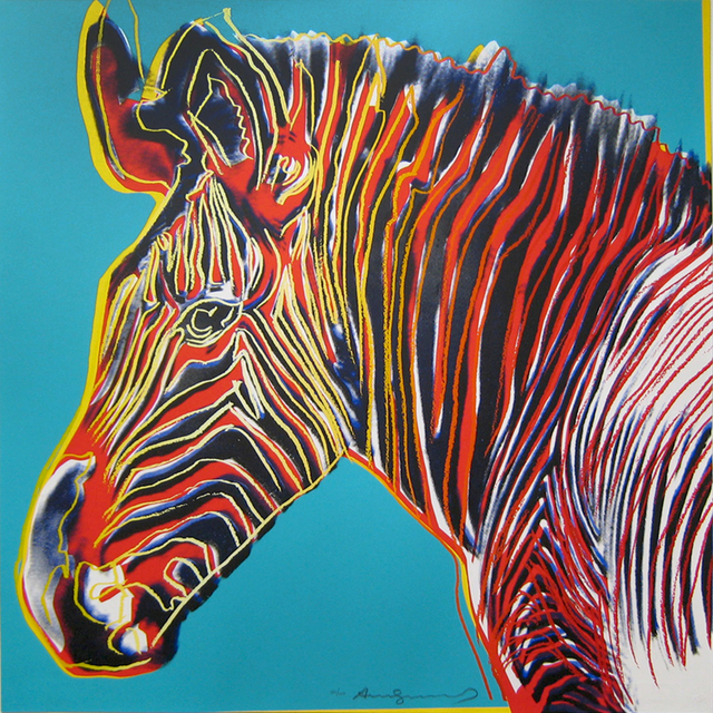 Andy Warhol, ‘Grevy's Zebra, from the Endangered Species Portfolio’, 1983, Joseph K. Levene Fine Art, Ltd.
