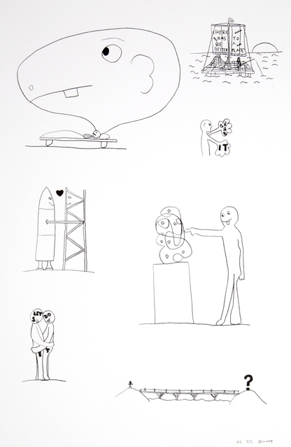 Olaf Breuning, ‘Random thoughts about life 3’, 2018, Polígrafa Obra Gráfica